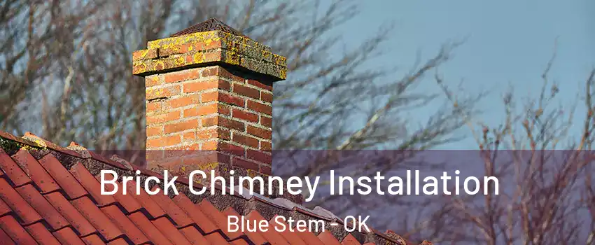 Brick Chimney Installation Blue Stem - OK