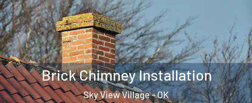 Brick Chimney Installation Sky View Village - OK