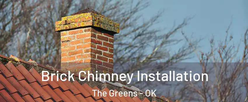 Brick Chimney Installation The Greens - OK