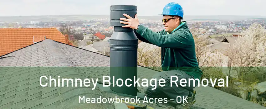 Chimney Blockage Removal Meadowbrook Acres - OK