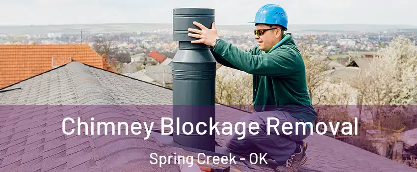 Chimney Blockage Removal Spring Creek - OK