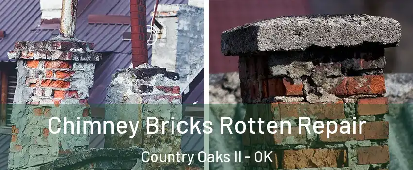 Chimney Bricks Rotten Repair Country Oaks II - OK