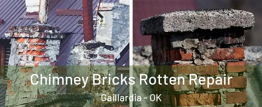 Chimney Bricks Rotten Repair Gaillardia - OK
