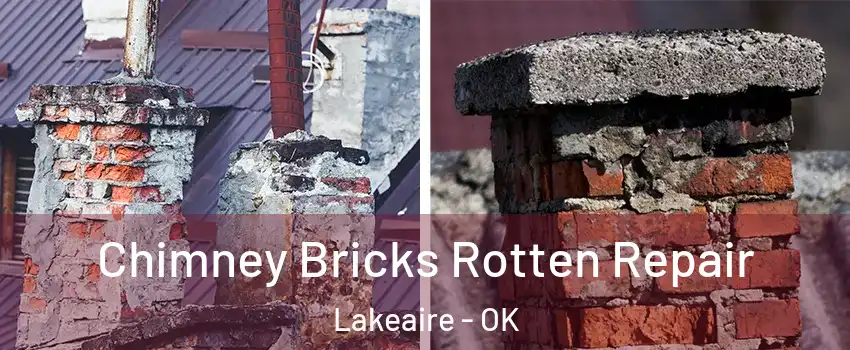 Chimney Bricks Rotten Repair Lakeaire - OK