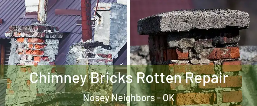 Chimney Bricks Rotten Repair Nosey Neighbors - OK