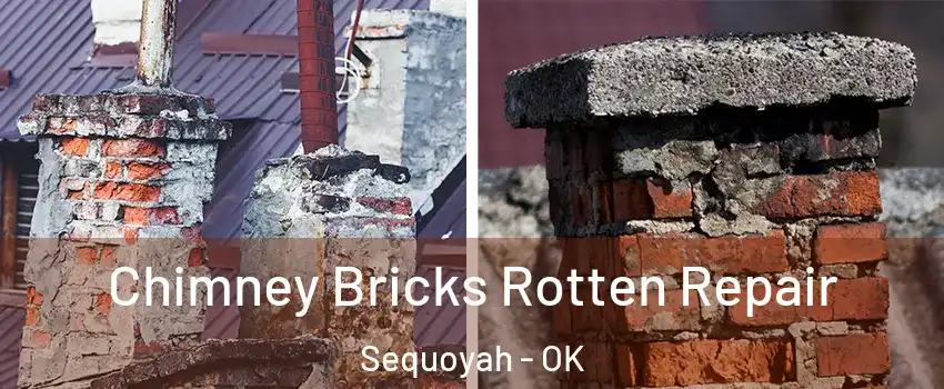 Chimney Bricks Rotten Repair Sequoyah - OK