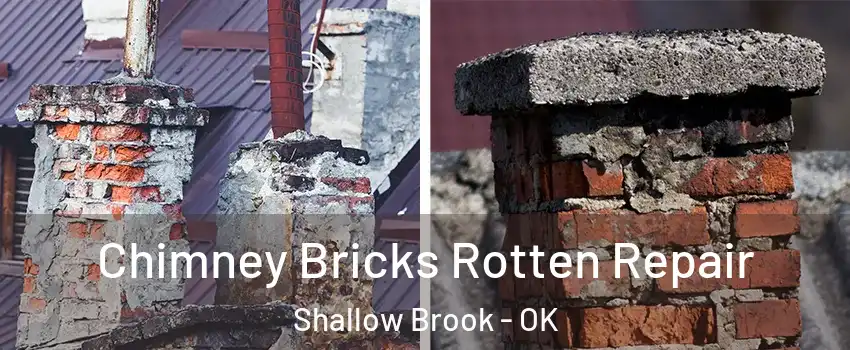 Chimney Bricks Rotten Repair Shallow Brook - OK