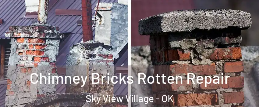 Chimney Bricks Rotten Repair Sky View Village - OK
