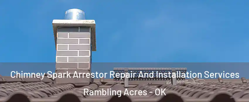 Chimney Spark Arrestor Repair And Installation Services Rambling Acres - OK