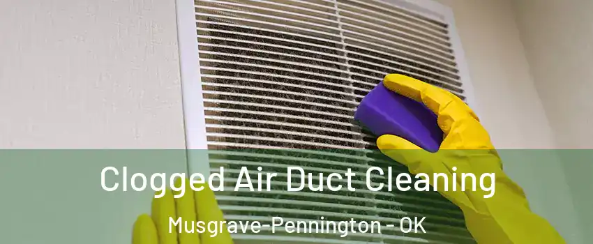 Clogged Air Duct Cleaning Musgrave-Pennington - OK