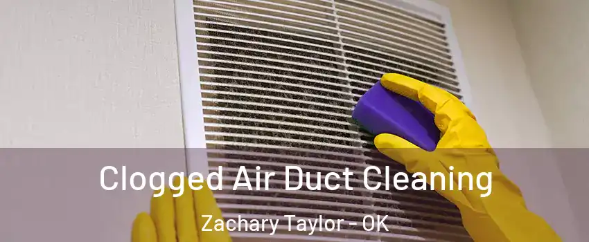 Clogged Air Duct Cleaning Zachary Taylor - OK