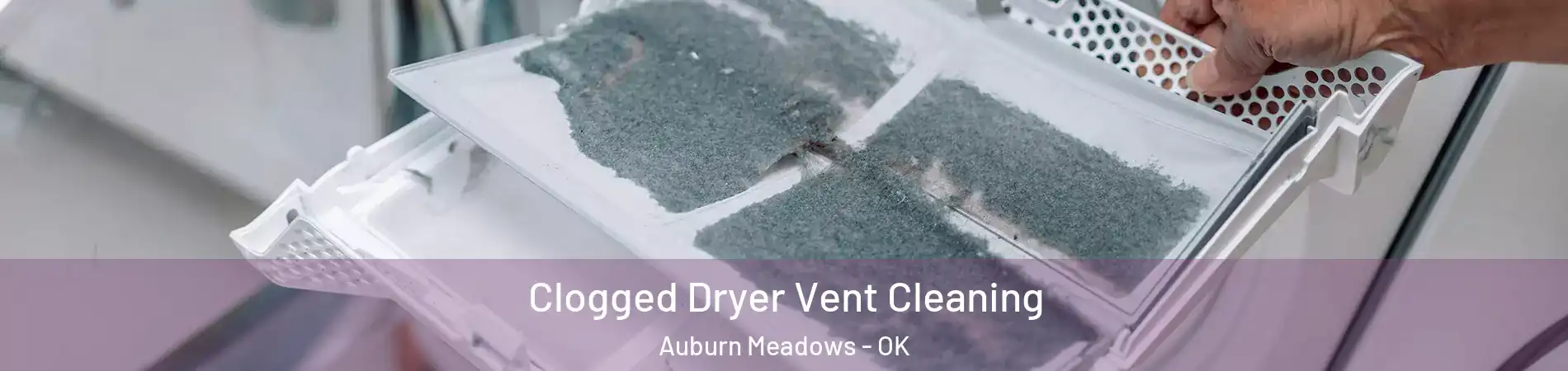 Clogged Dryer Vent Cleaning Auburn Meadows - OK