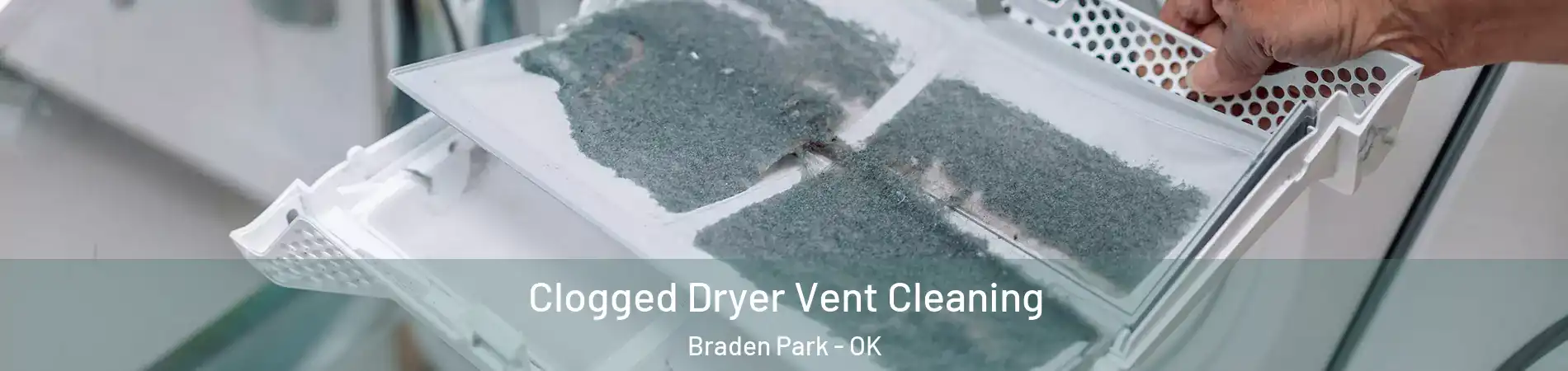 Clogged Dryer Vent Cleaning Braden Park - OK