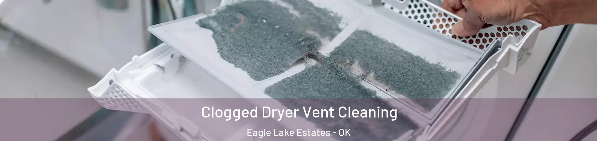 Clogged Dryer Vent Cleaning Eagle Lake Estates - OK