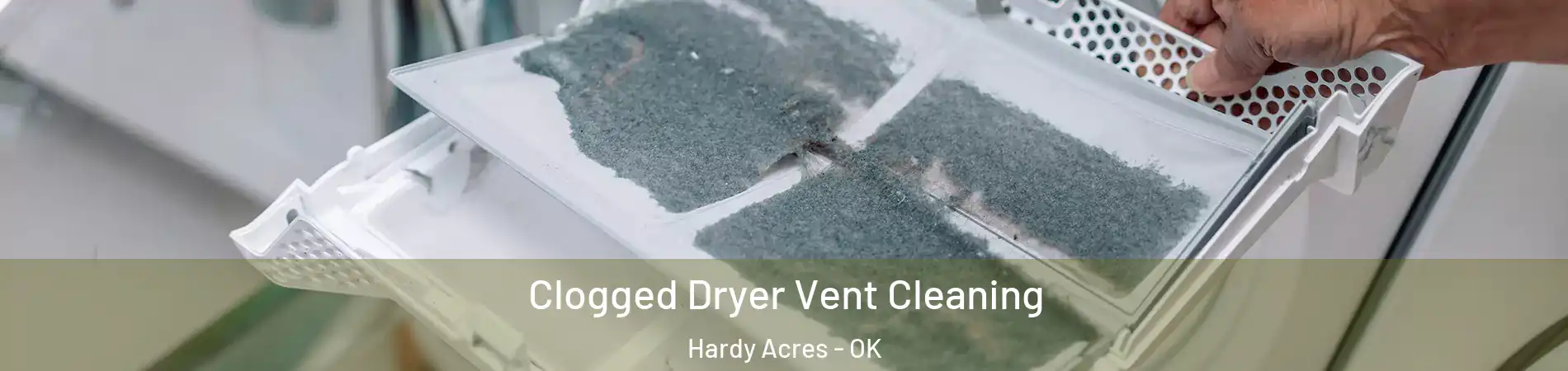 Clogged Dryer Vent Cleaning Hardy Acres - OK