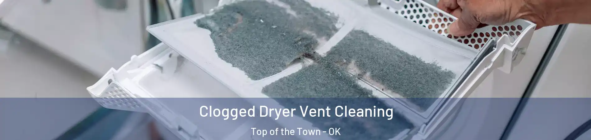 Clogged Dryer Vent Cleaning Top of the Town - OK