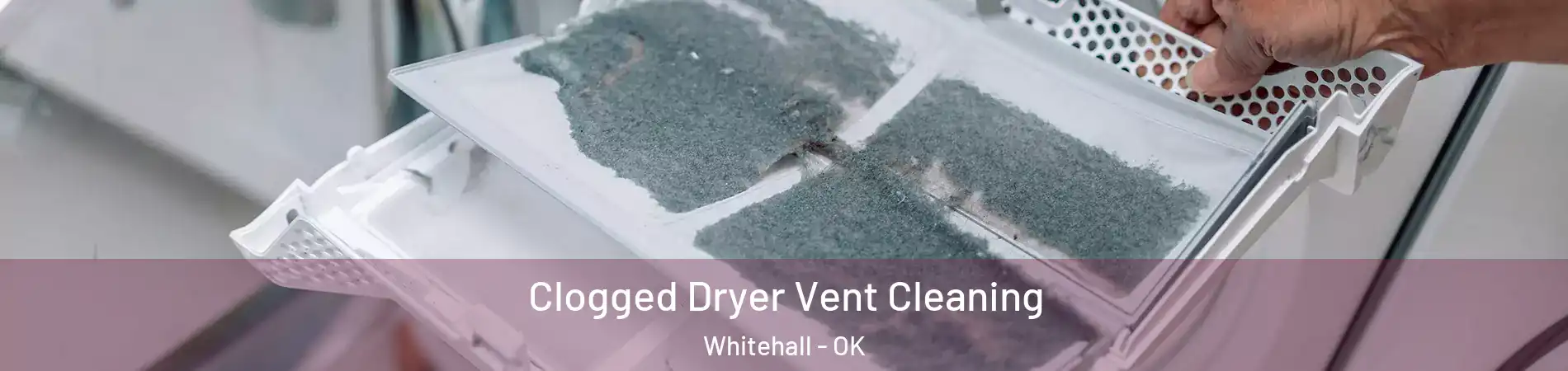 Clogged Dryer Vent Cleaning Whitehall - OK