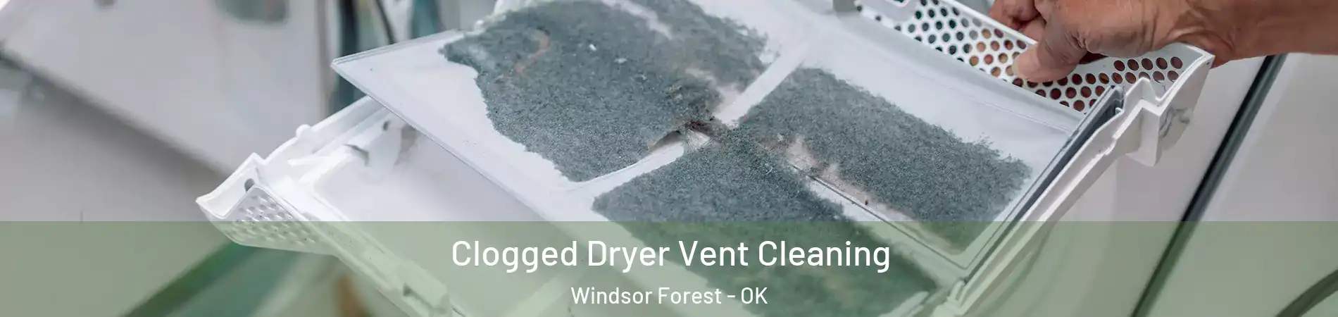 Clogged Dryer Vent Cleaning Windsor Forest - OK
