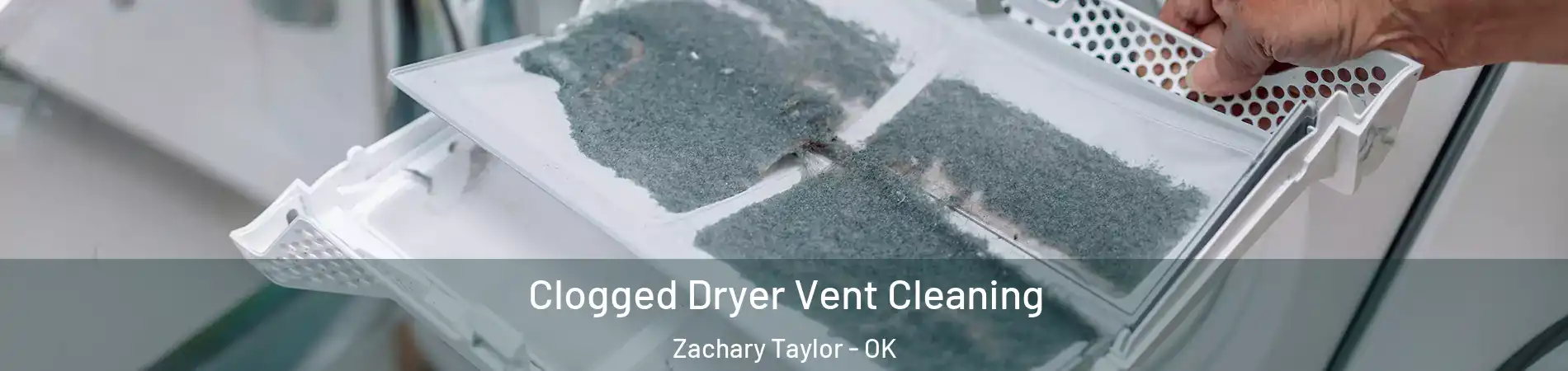 Clogged Dryer Vent Cleaning Zachary Taylor - OK