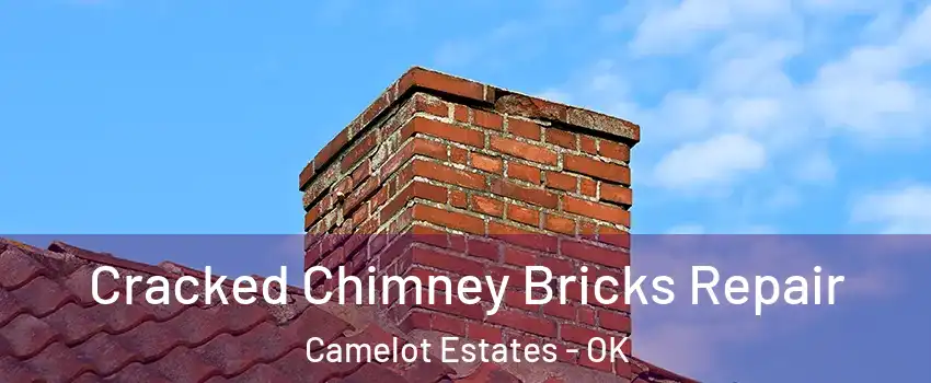 Cracked Chimney Bricks Repair Camelot Estates - OK