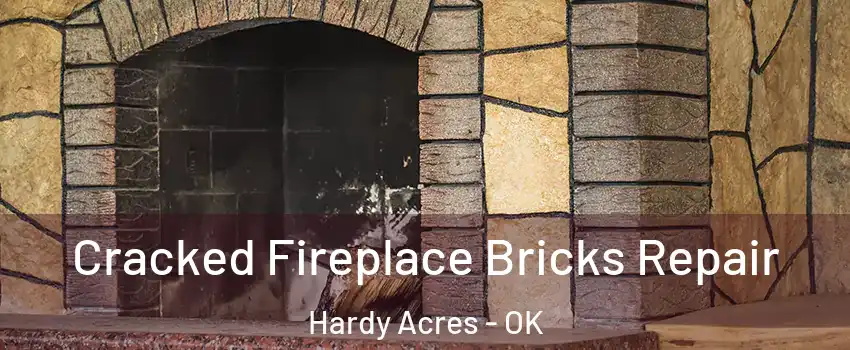 Cracked Fireplace Bricks Repair Hardy Acres - OK