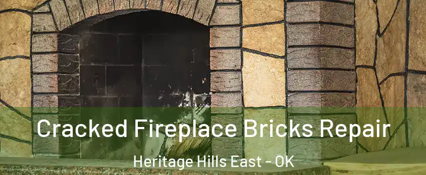 Cracked Fireplace Bricks Repair Heritage Hills East - OK