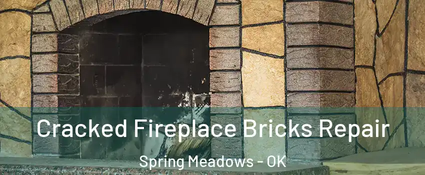 Cracked Fireplace Bricks Repair Spring Meadows - OK