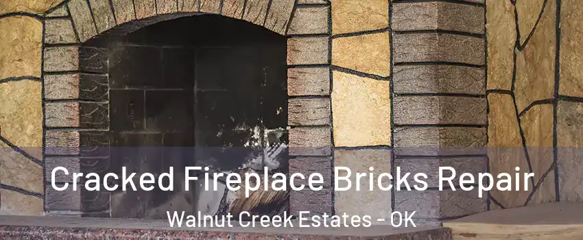 Cracked Fireplace Bricks Repair Walnut Creek Estates - OK