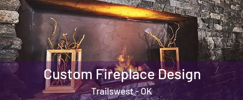 Custom Fireplace Design Trailswest - OK