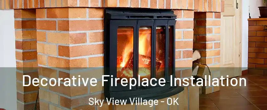 Decorative Fireplace Installation Sky View Village - OK