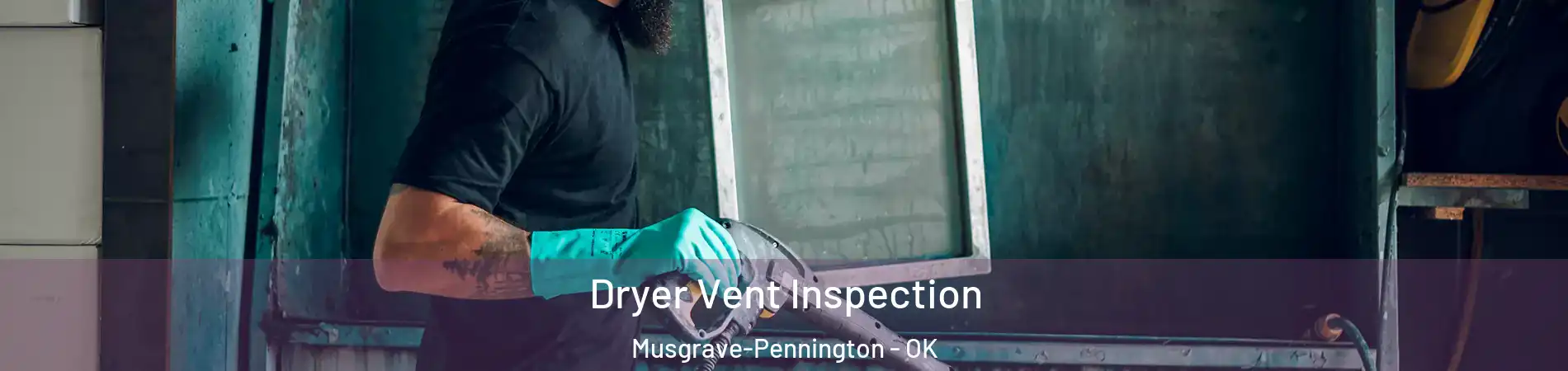 Dryer Vent Inspection Musgrave-Pennington - OK