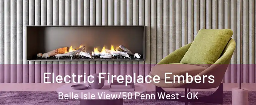 Electric Fireplace Embers Belle Isle View/50 Penn West - OK