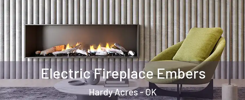 Electric Fireplace Embers Hardy Acres - OK