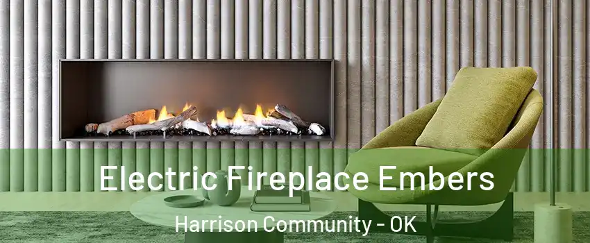 Electric Fireplace Embers Harrison Community - OK