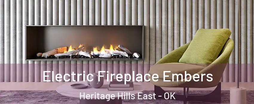 Electric Fireplace Embers Heritage Hills East - OK