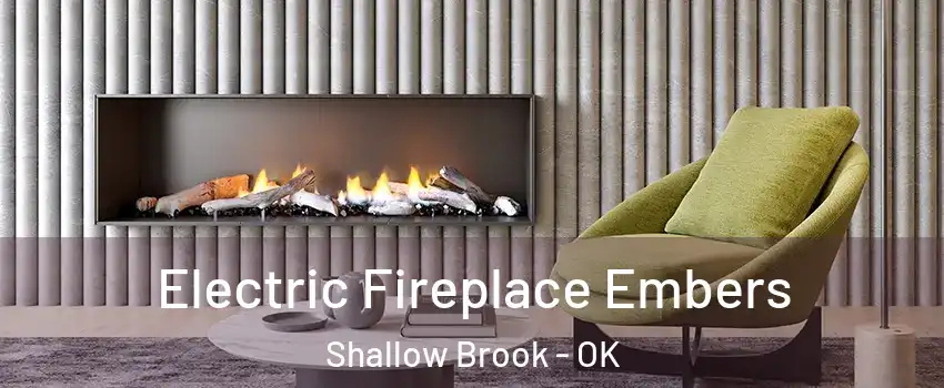 Electric Fireplace Embers Shallow Brook - OK