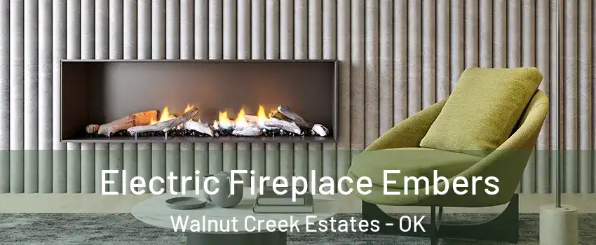 Electric Fireplace Embers Walnut Creek Estates - OK
