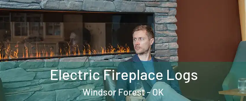 Electric Fireplace Logs Windsor Forest - OK