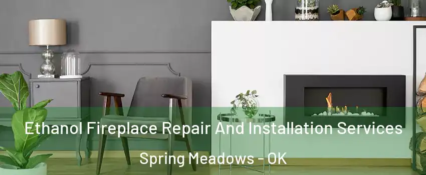 Ethanol Fireplace Repair And Installation Services Spring Meadows - OK