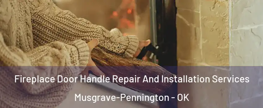 Fireplace Door Handle Repair And Installation Services Musgrave-Pennington - OK