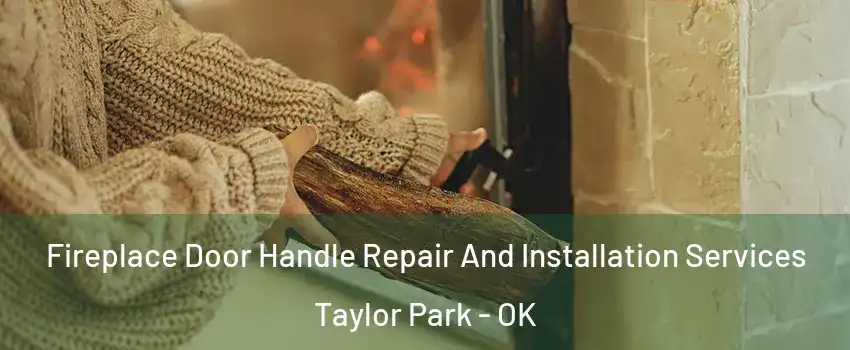 Fireplace Door Handle Repair And Installation Services Taylor Park - OK