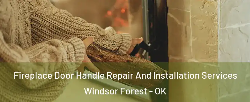 Fireplace Door Handle Repair And Installation Services Windsor Forest - OK