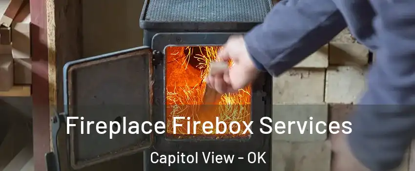 Fireplace Firebox Services Capitol View - OK