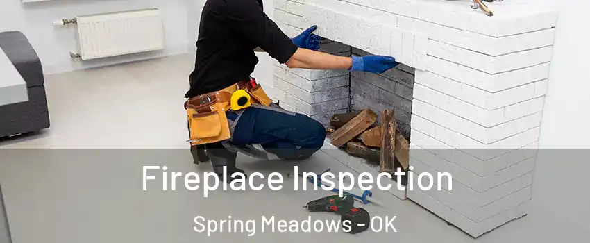 Fireplace Inspection Spring Meadows - OK