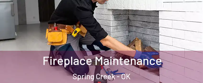 Fireplace Maintenance Spring Creek - OK