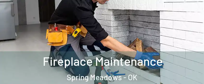 Fireplace Maintenance Spring Meadows - OK