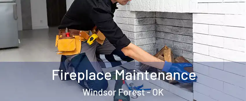 Fireplace Maintenance Windsor Forest - OK