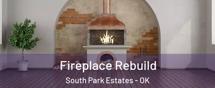 Fireplace Rebuild South Park Estates - OK