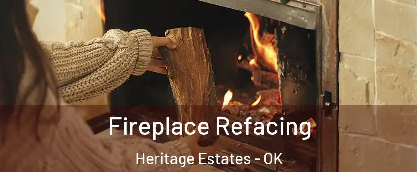 Fireplace Refacing Heritage Estates - OK
