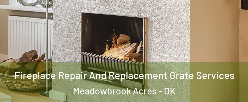 Fireplace Repair And Replacement Grate Services Meadowbrook Acres - OK